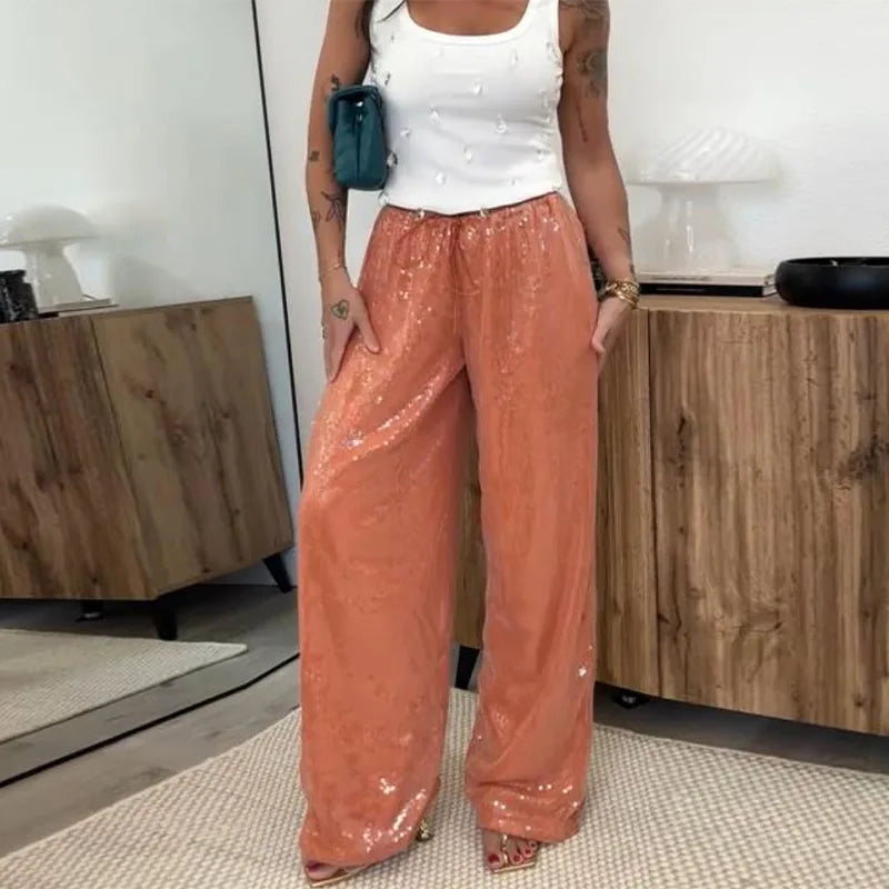 Women’s Wide Leg Y2K Pants