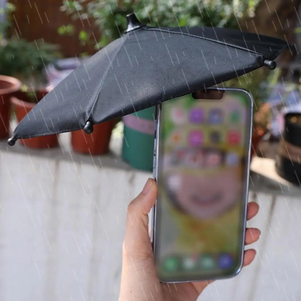 Magnetic Phone Umbrella – 360° Sunshade Cover for iPhone & Android