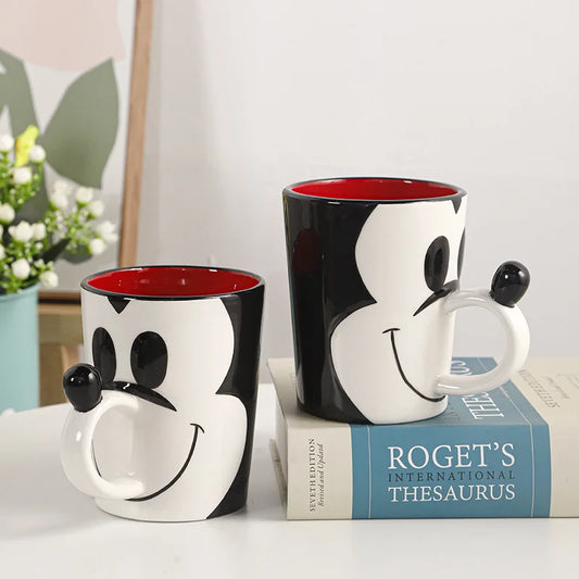 Disney 3D Mickey Mouse Ceramic Mug – Cute Cartoon Design