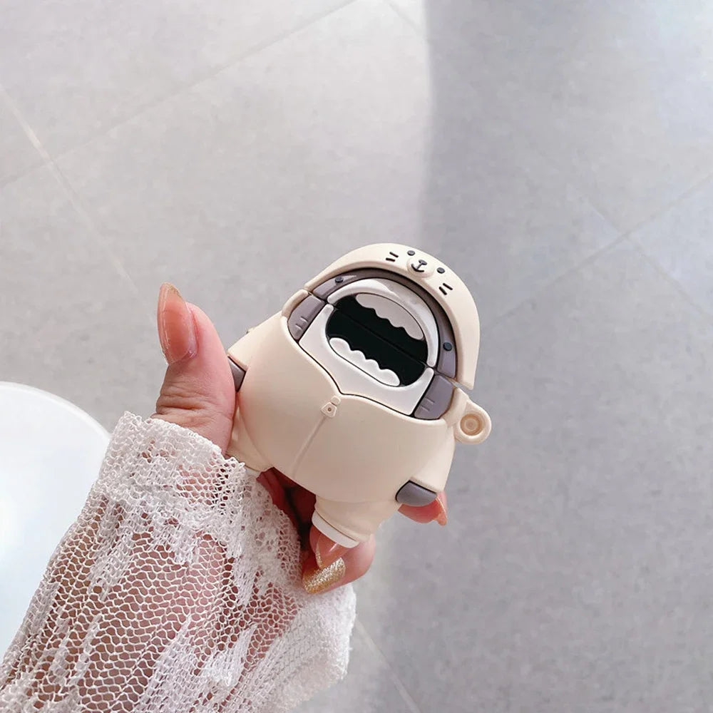 3D Cartoon AirPods Case – Playful Variety of Designs