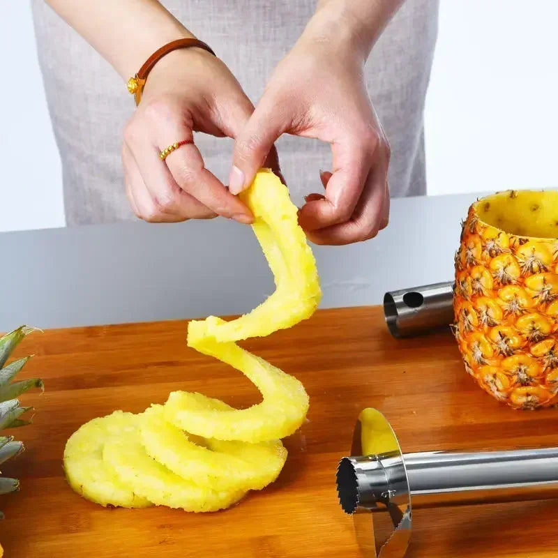 Stainless Steel Pineapple Peeler & Corer