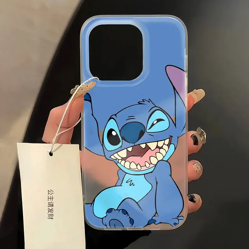 Happy Blue Stitch Case – Playful & Cute Design