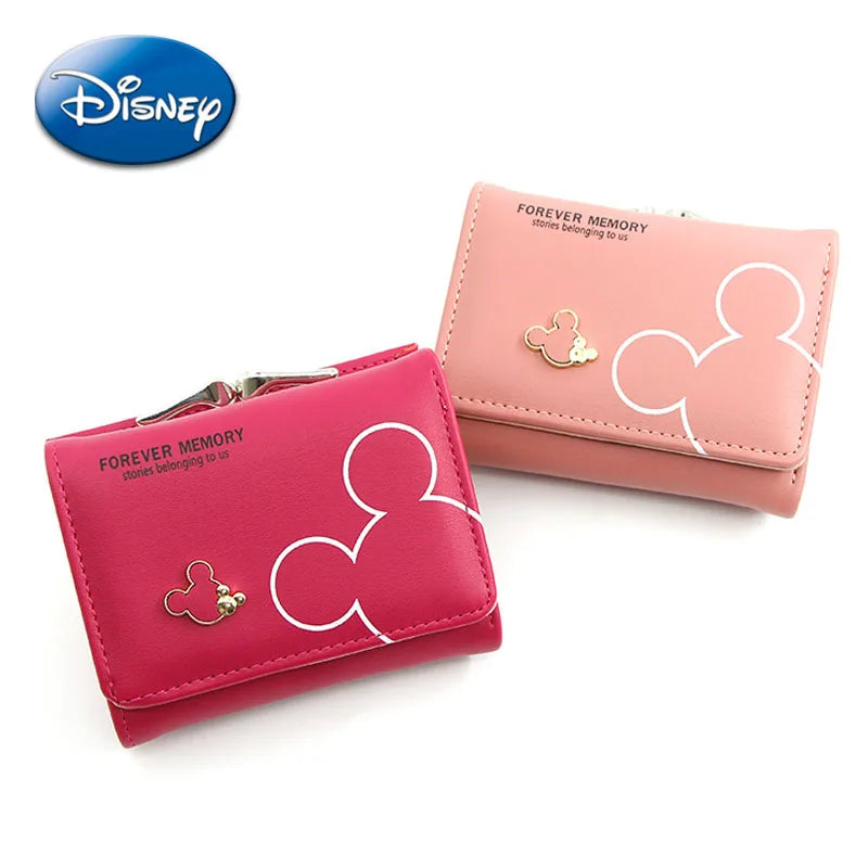 Mickey Mini Wallet – Stylish Women’s PU Leather Coin & Card Purse