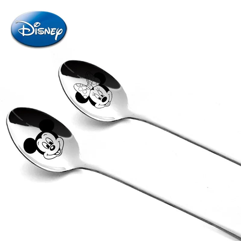 Mickey Mouse Stainless Steel Long Spoon