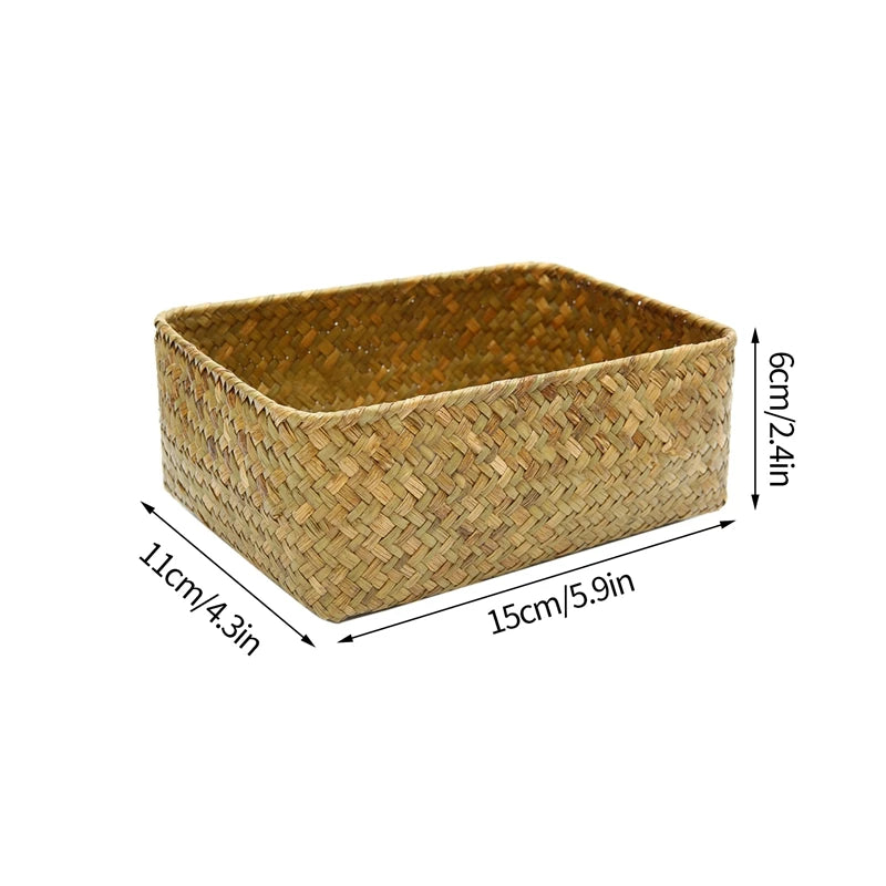 Multi-Purpose Wicker Storage Basket