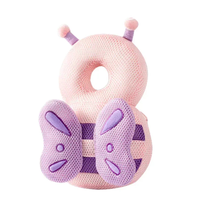 Baby Head Protector Pillow – Cartoon Angel Wings Safety Cushion