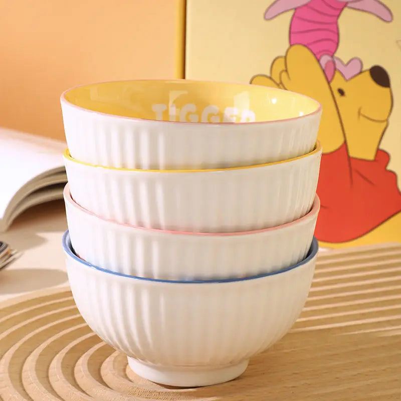 Disney Winnie the Pooh Cartoon Rice Bowl – Cute Kids Meal Bowl