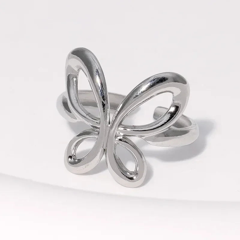 Adjustable Minimalist Wave Rings – Multiple Designs