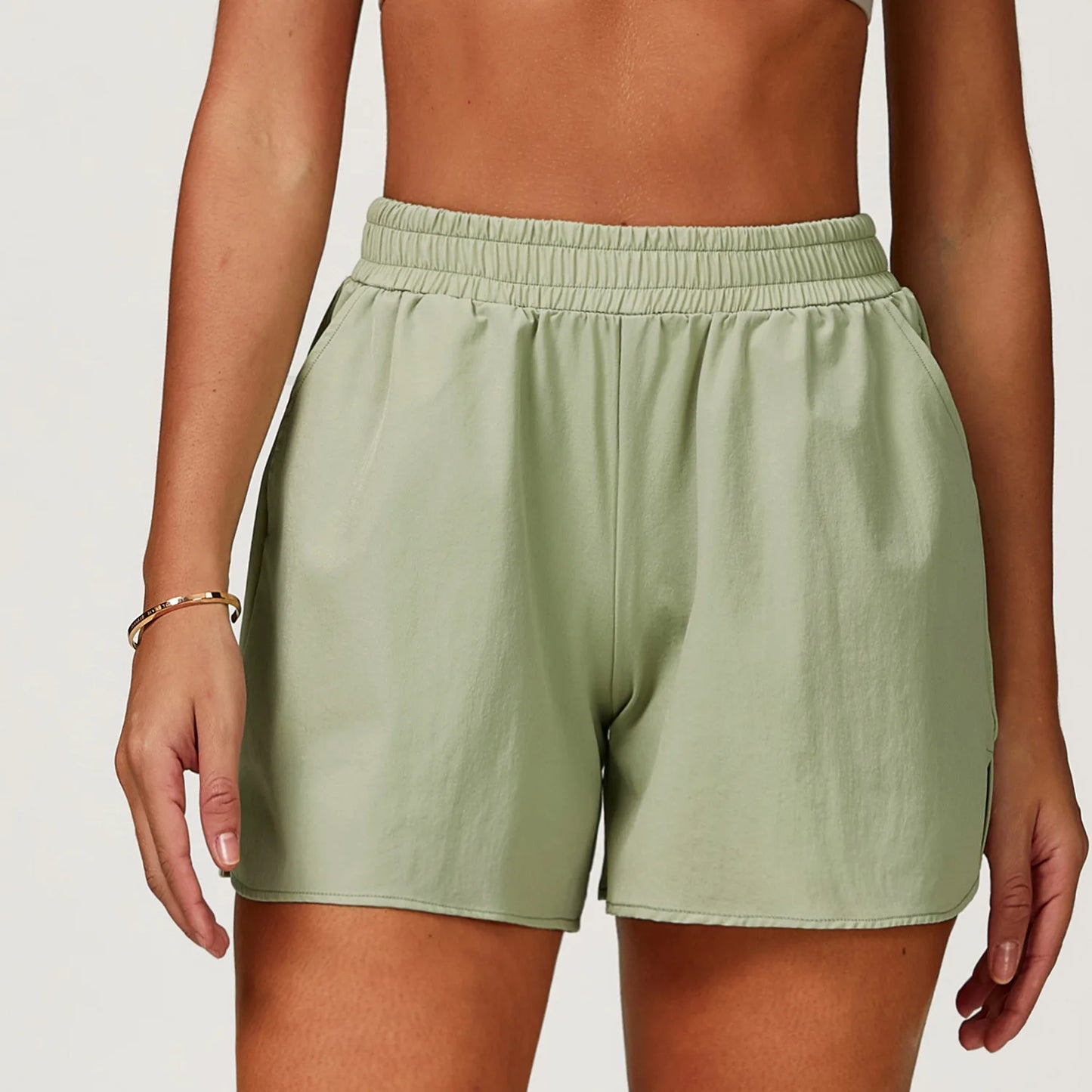 High-Waist Workout Shorts for Women – Multi Colors