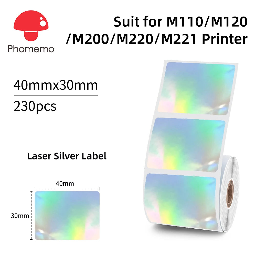 Phomemo M110 Portable Label Printer – Inkless Thermal Printing