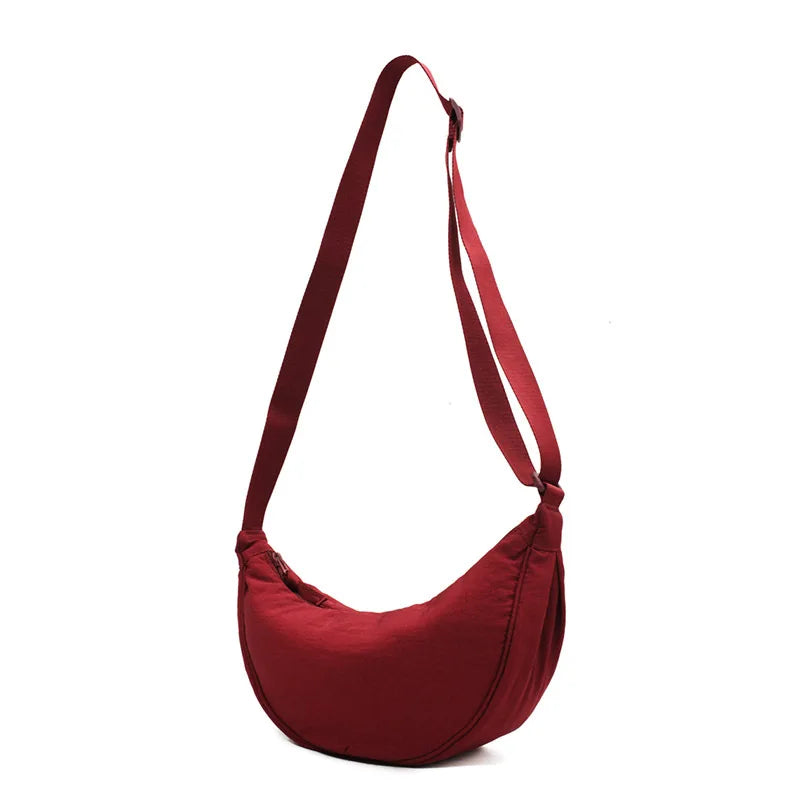 Casual Canvas Shoulder Bag – Large Capacity Crossbody Tote