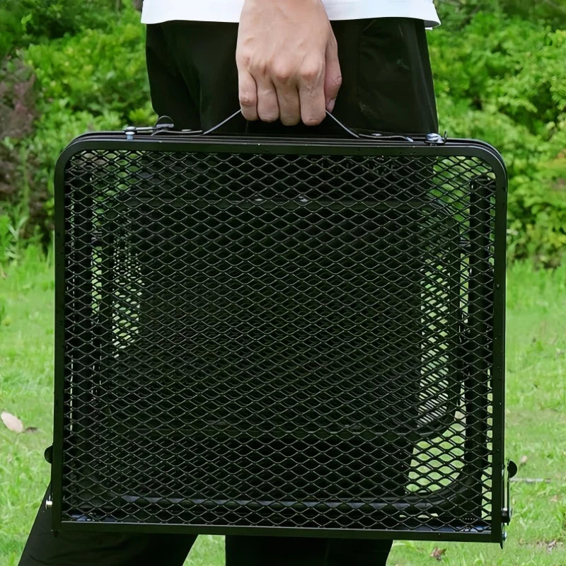 Portable Folding Camping Table – Lightweight Picnic & BBQ Mesh Table