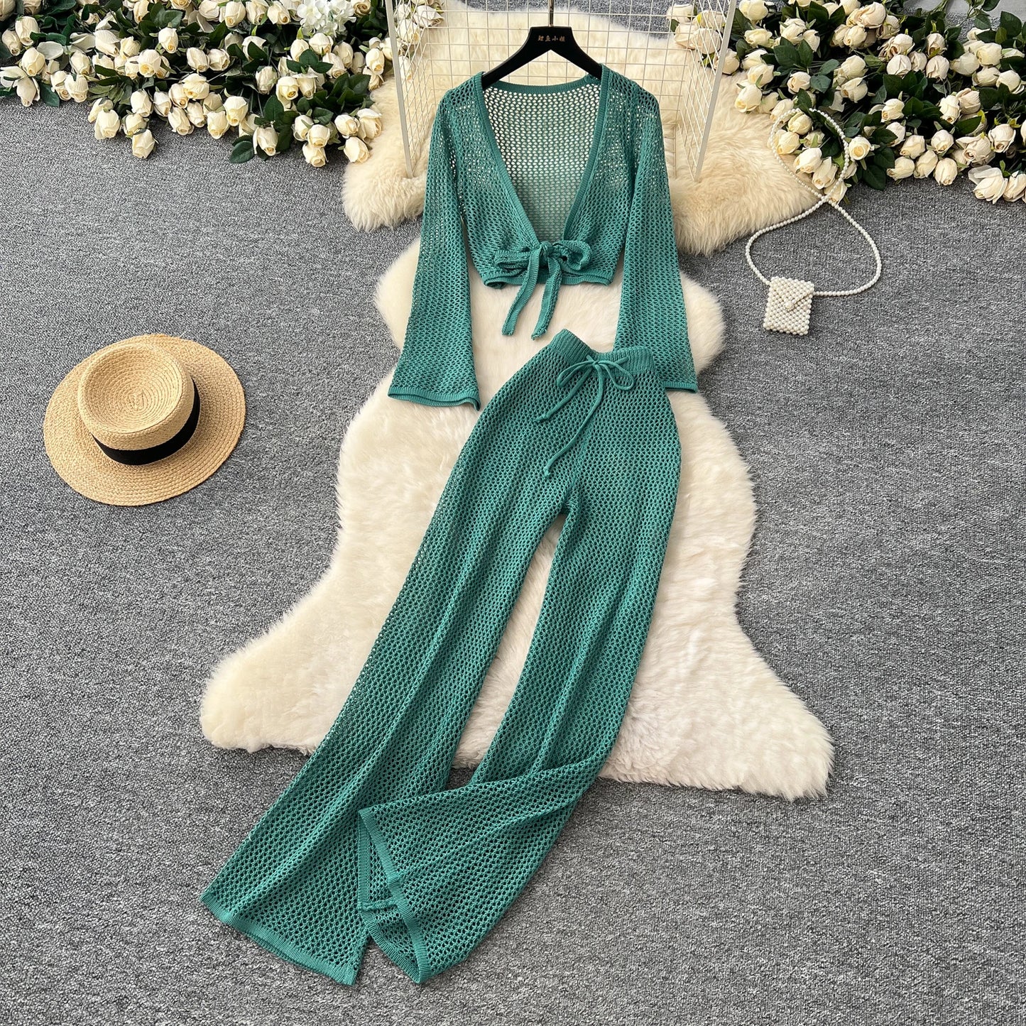 Summer Two-Piece Bohemian Suit