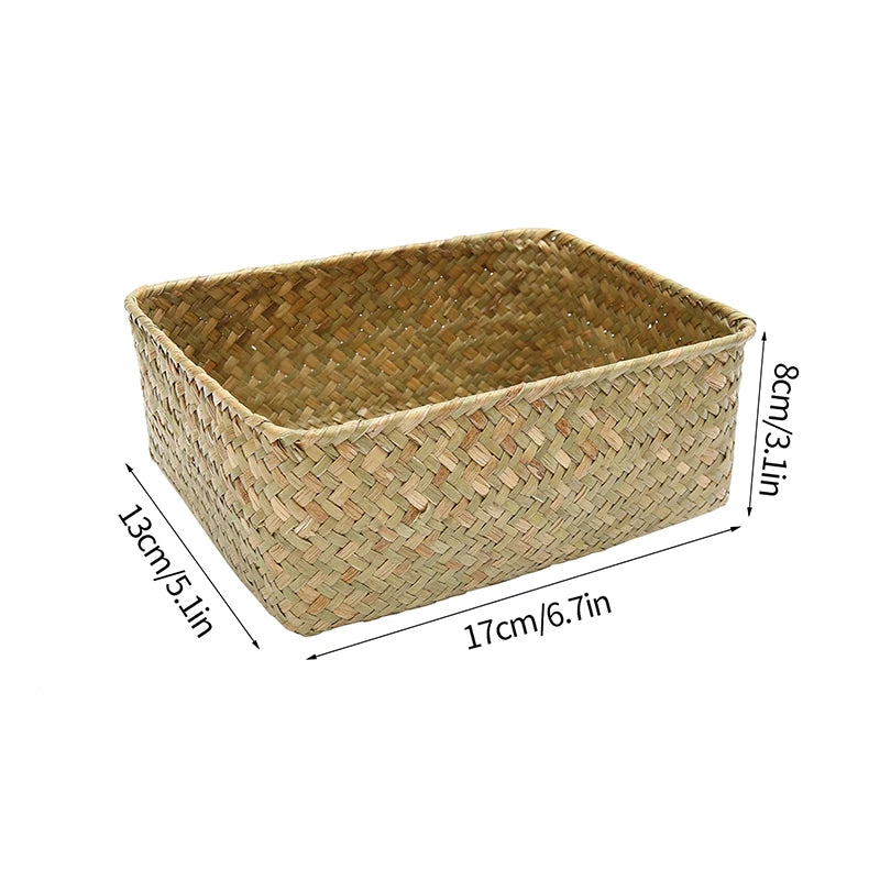 Multi-Purpose Wicker Storage Basket