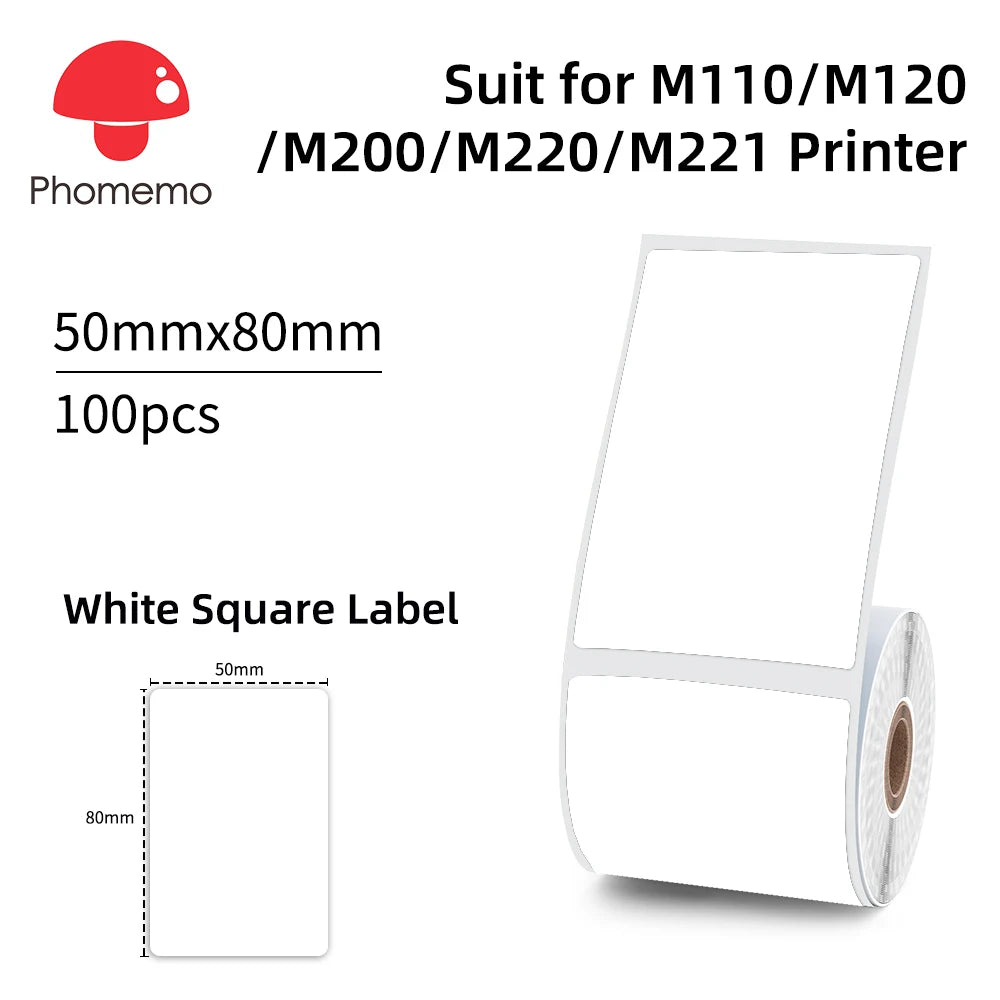 Phomemo M110 Portable Label Printer – Inkless Thermal Printing