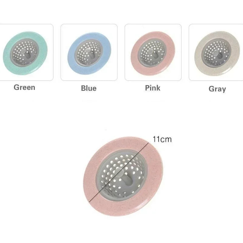 Silicone Sink & Drain Hair Catcher – Anti-Clog Filter