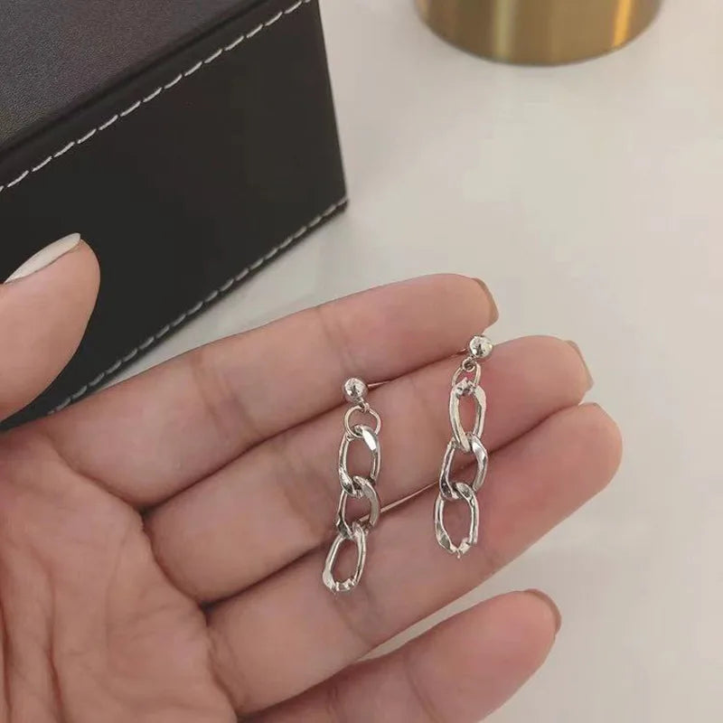 Chic Metal Chain Earrings – Trendy Multi-Style Collection