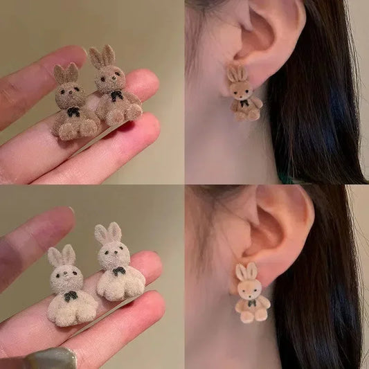 Cute Bear Earrings – Soft & Playful Charm