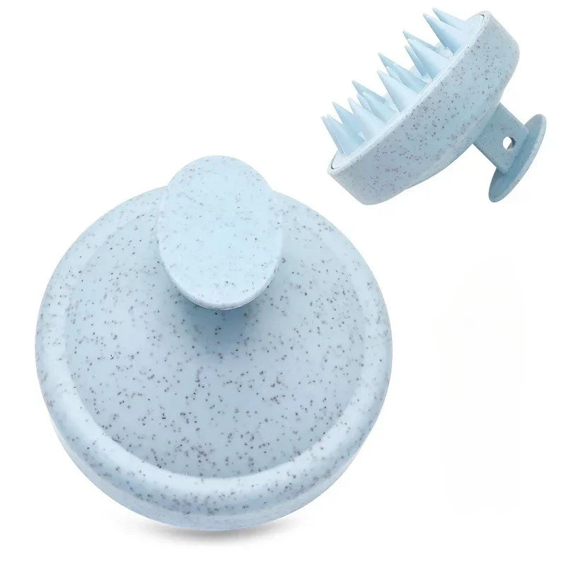 Silicone Scalp Massager Shampoo Brush – Hair Washing & Head Scrubber Tool
