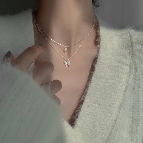 Layered Choker Necklace Set – Multiple Styles