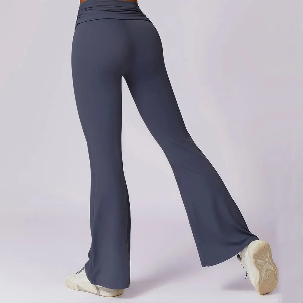High-Waist Flared Yoga & Dance Pants for Women
