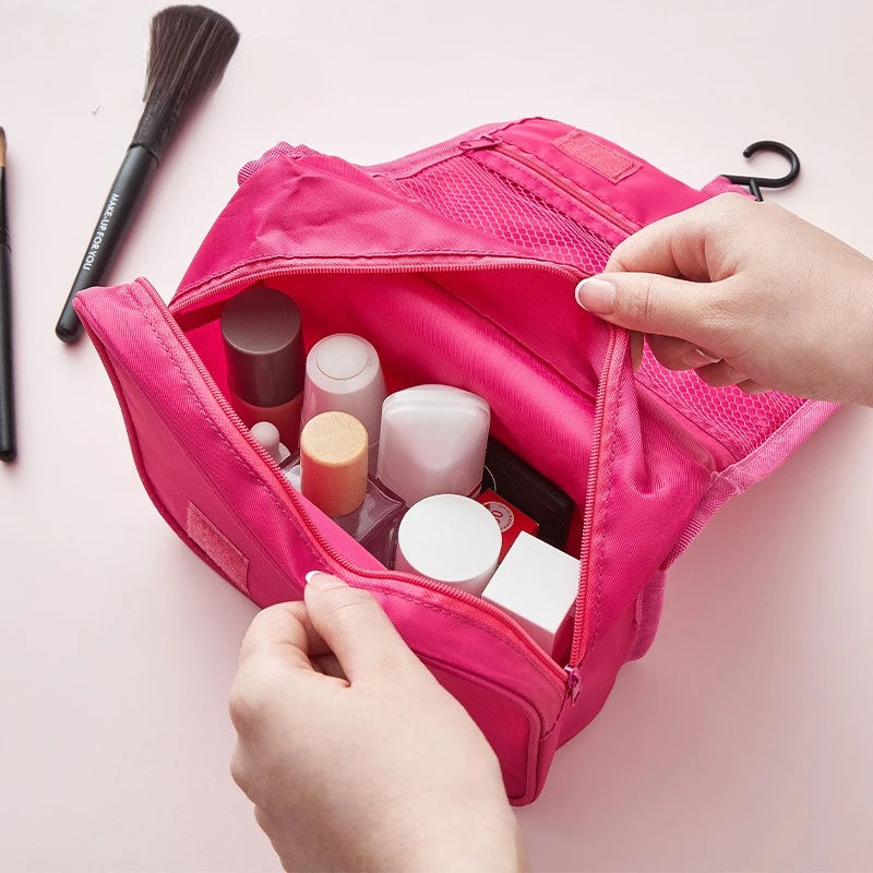 Lotso Cartoon Makeup Bag – Waterproof Travel & Storage Cosmetic Pouch