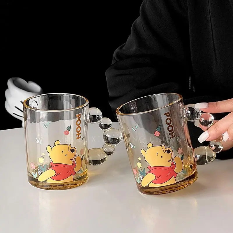 Disney Winnie The Pooh Glass Cup – 350ml Gift Box