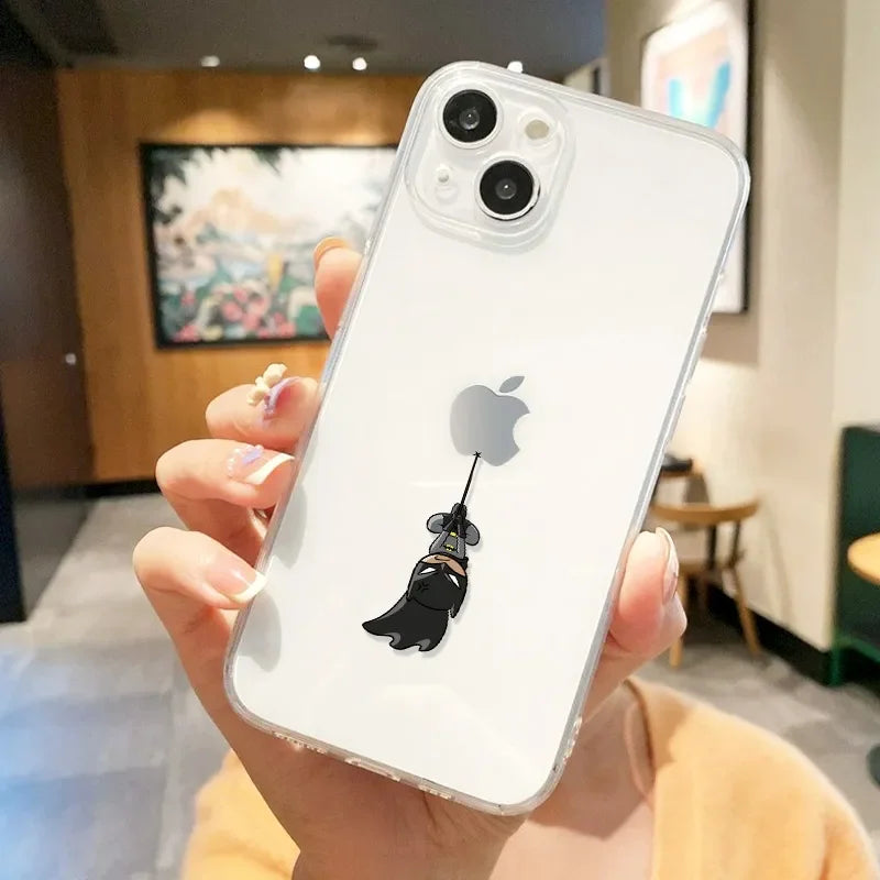 Clear Spider-Man Charm Case