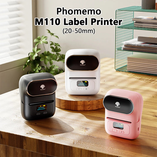 Phomemo M110 Portable Label Printer – Inkless Thermal Printing