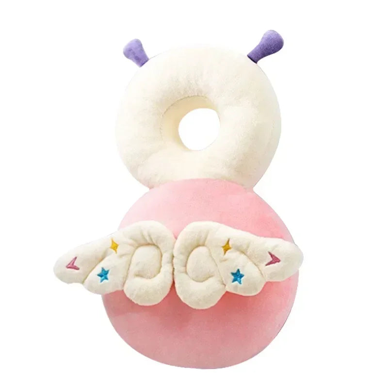 Baby Head Protector Pillow – Cartoon Angel Wings Safety Cushion
