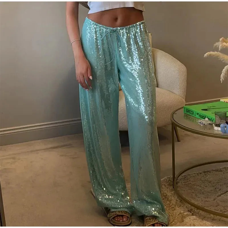 Women’s Wide Leg Y2K Pants