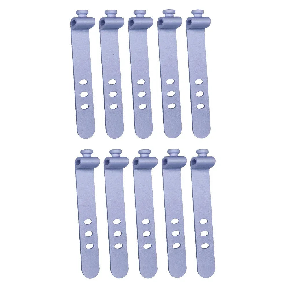 Silicone Cable Organizer Clips (Multi-Pack)