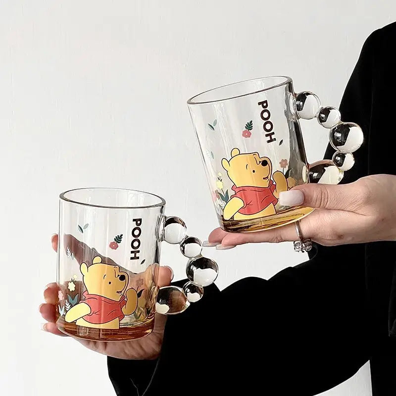 Disney Winnie The Pooh Glass Cup – 350ml Gift Box