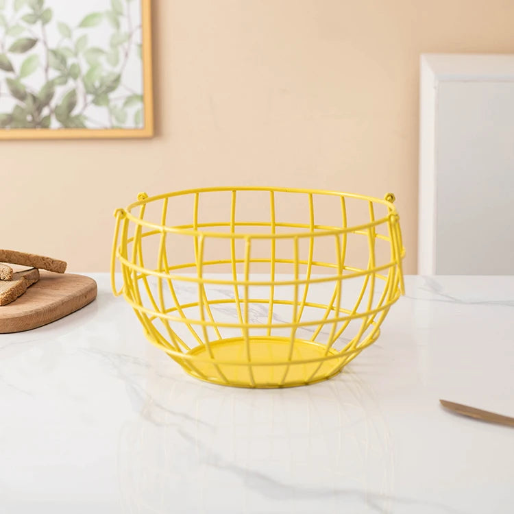 Ceramic Chicken Egg Basket