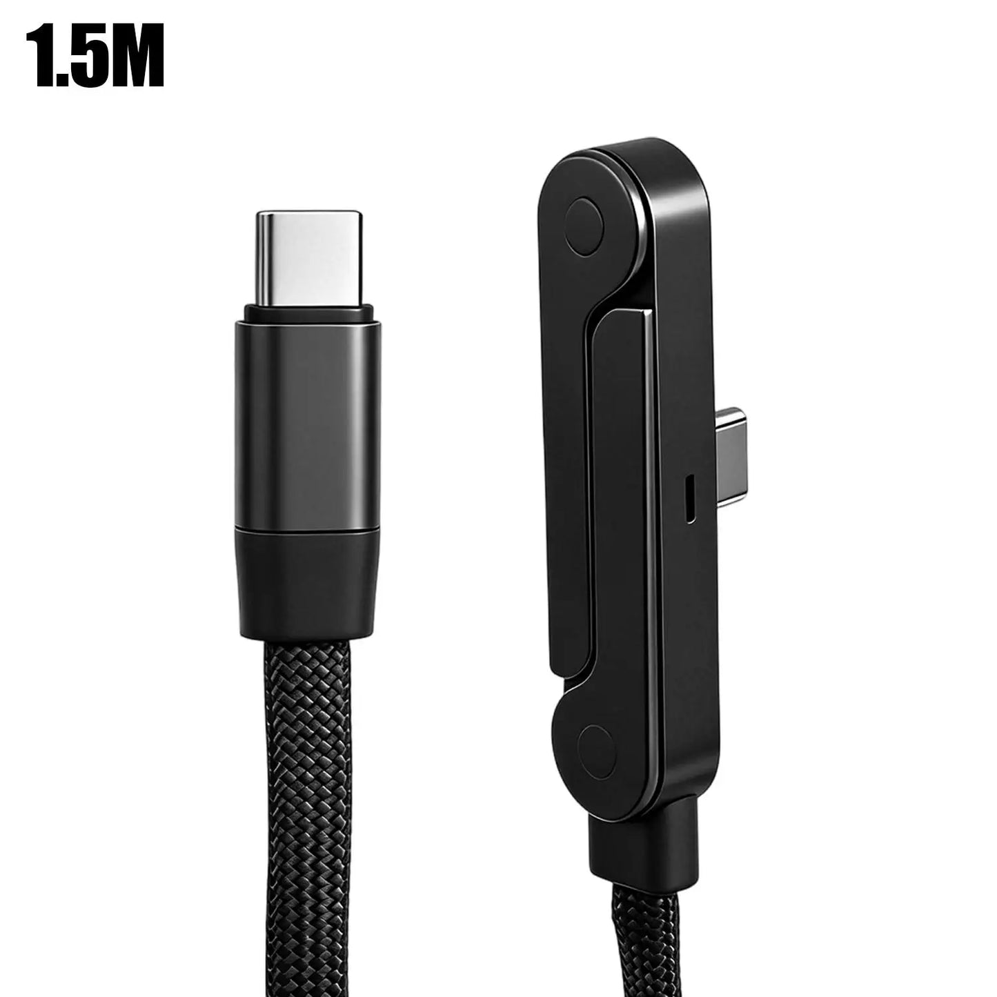 Type-C to Type-C Charging Cable with Phone Stand