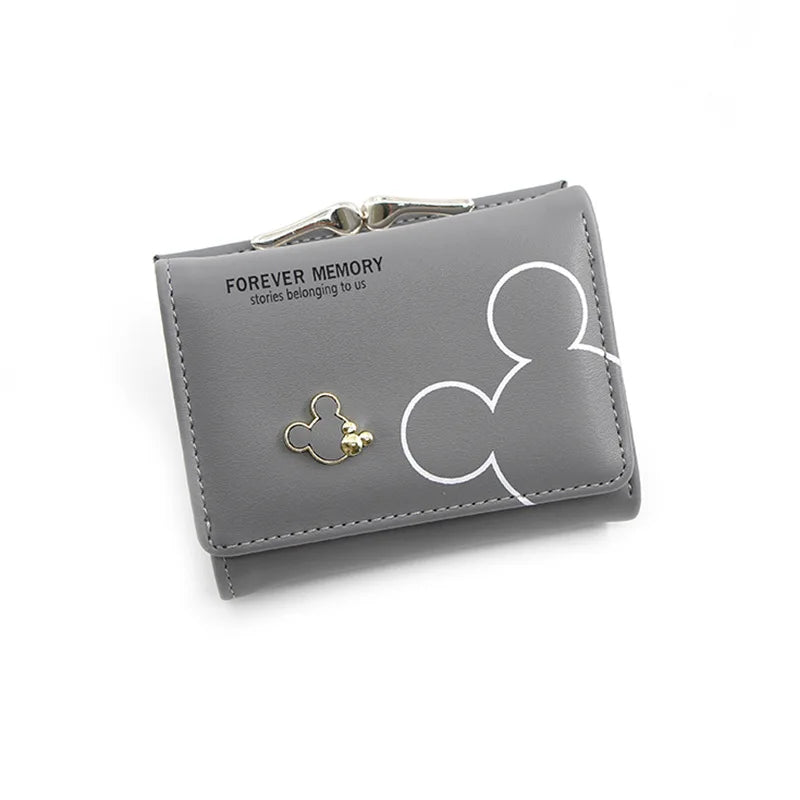 Mickey Mini Wallet – Stylish Women’s PU Leather Coin & Card Purse