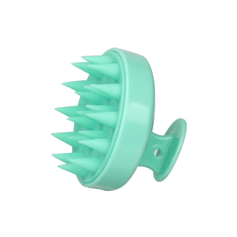 Silicone Scalp Massager Shampoo Brush – Hair Washing & Head Scrubber Tool