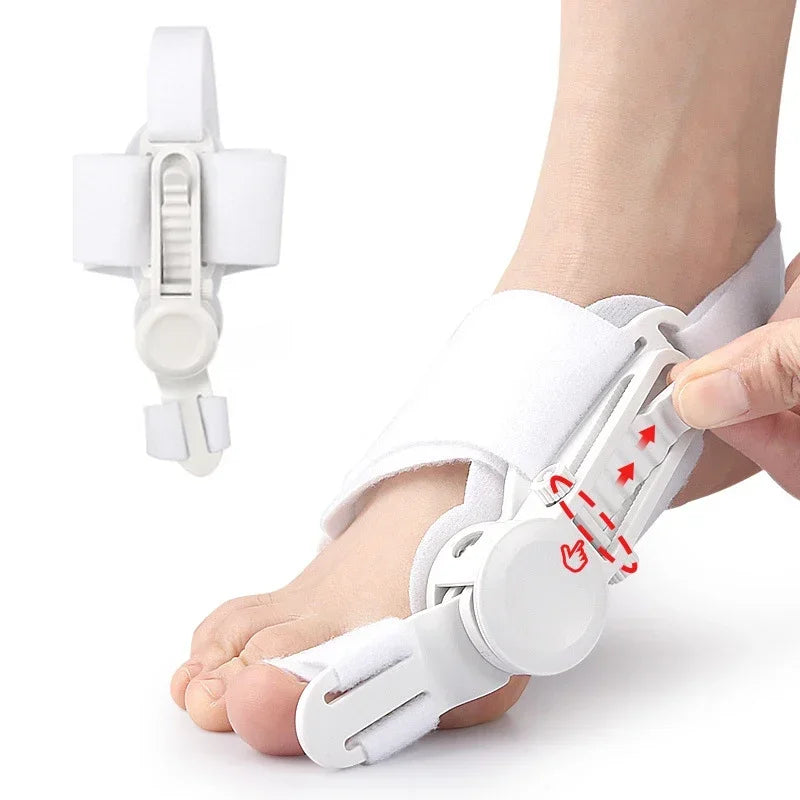 Adjustable Bunion Corrector Brace – Toe Separator and Hallux Valgus Straightener
