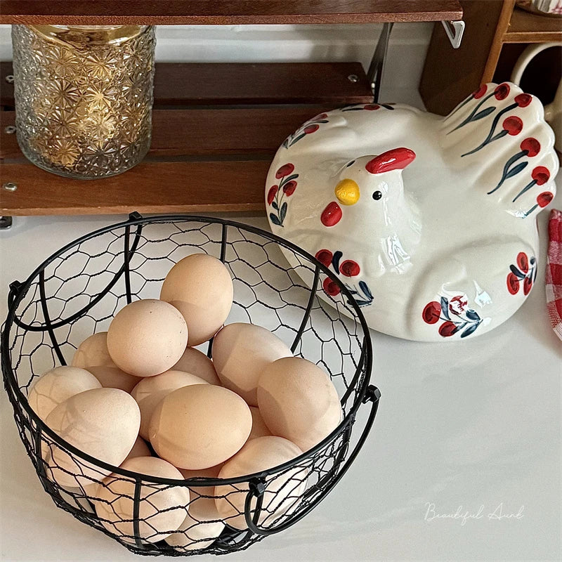 Chicken Egg Storage Basket