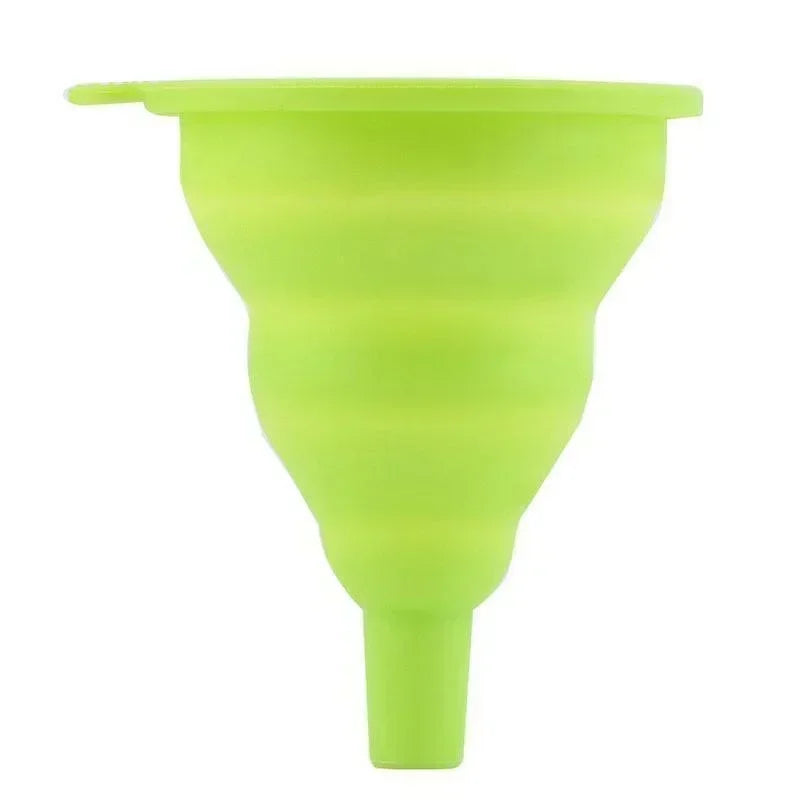 Collapsible Silicone Funnel – Foldable Kitchen Tool