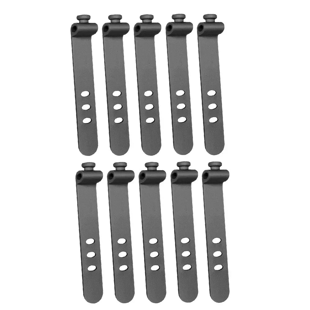 Silicone Cable Organizer Clips (Multi-Pack)