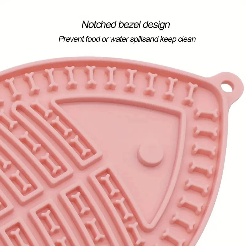 Silicone Pet Bowl with Suction Base