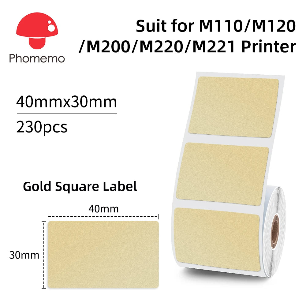 Phomemo M110 Portable Label Printer – Inkless Thermal Printing