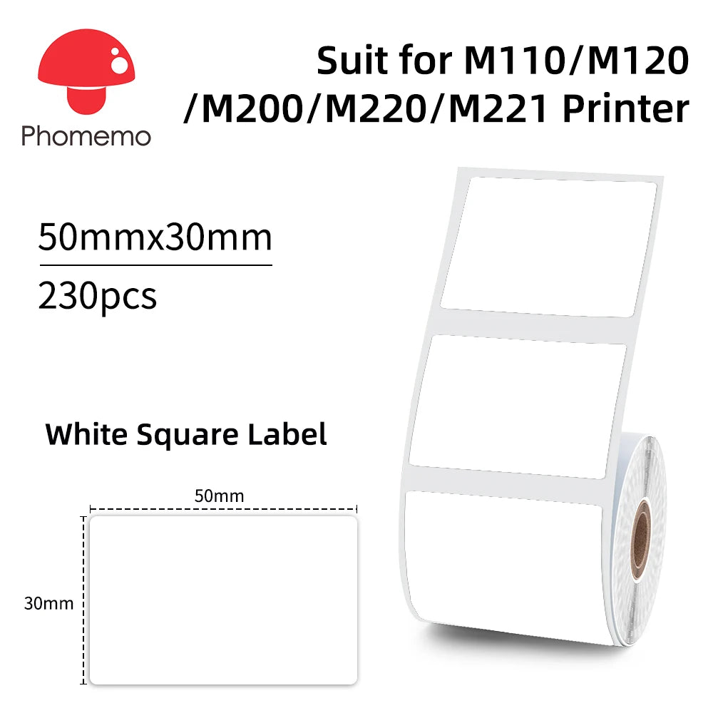 Phomemo M110 Portable Label Printer – Inkless Thermal Printing