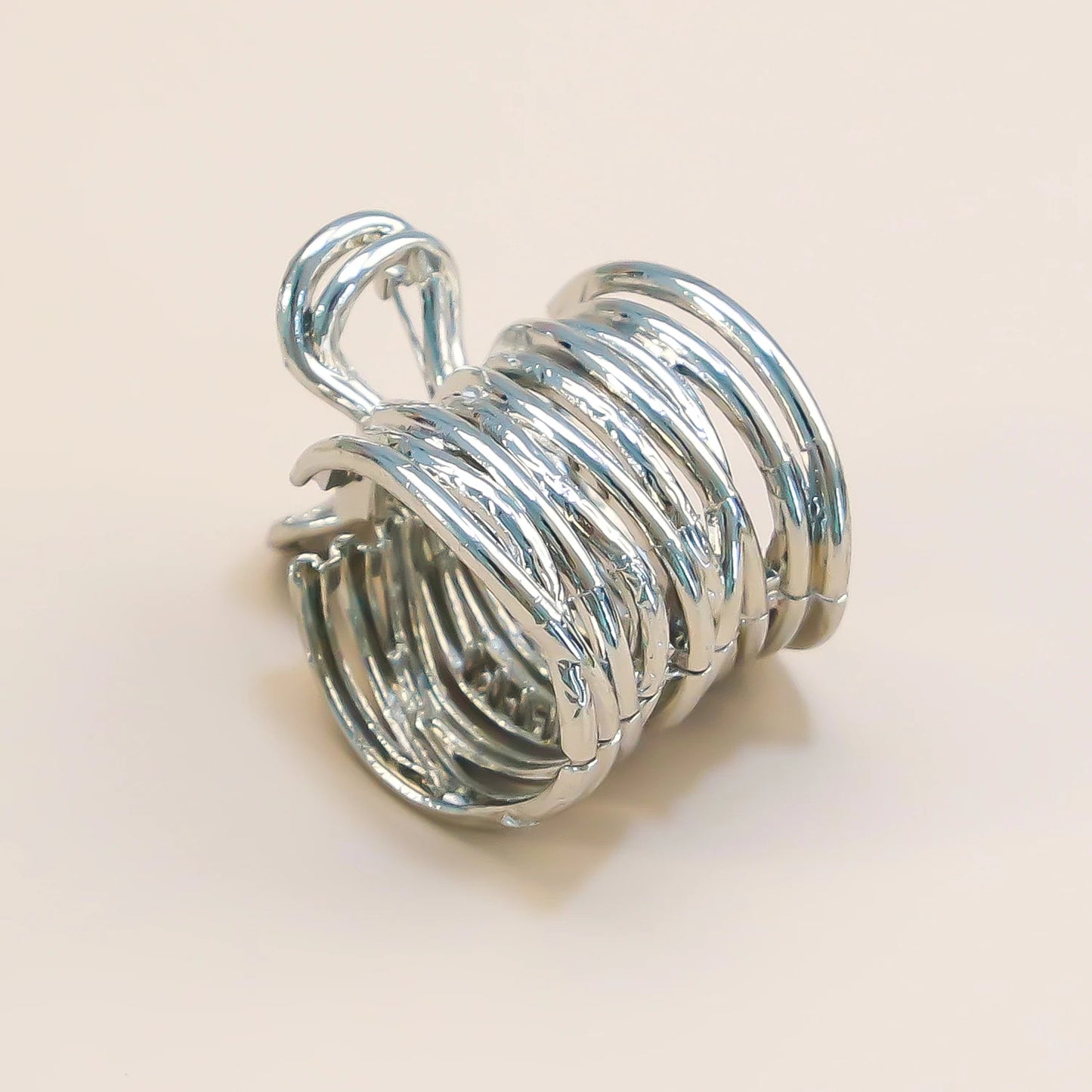 Geometric Hollow Metal Hair Claw Clip