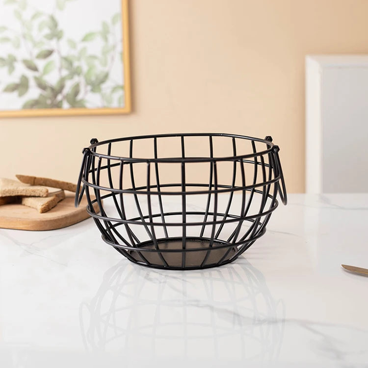 Ceramic Chicken Egg Basket