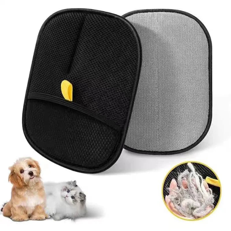 Pet Hair Removal Grooming Glove – Efficient Cleaning for Cats & Dogs