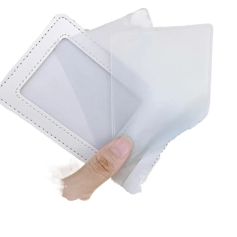 Stitch & Angel Cartoon Card Holder – Cute ID/License Protection Cover for Students & Daily Use