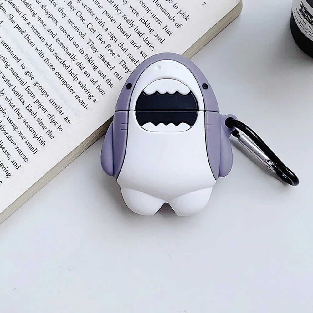 3D Cartoon AirPods Case – Playful Variety of Designs