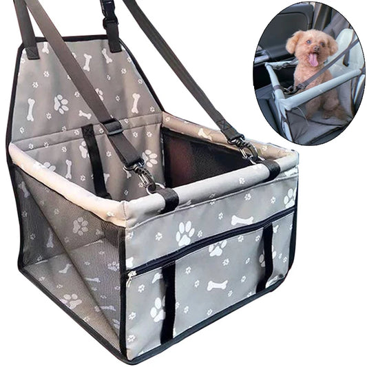 Folding Pet Car Seat – Safe & Comfy Travel for Pets